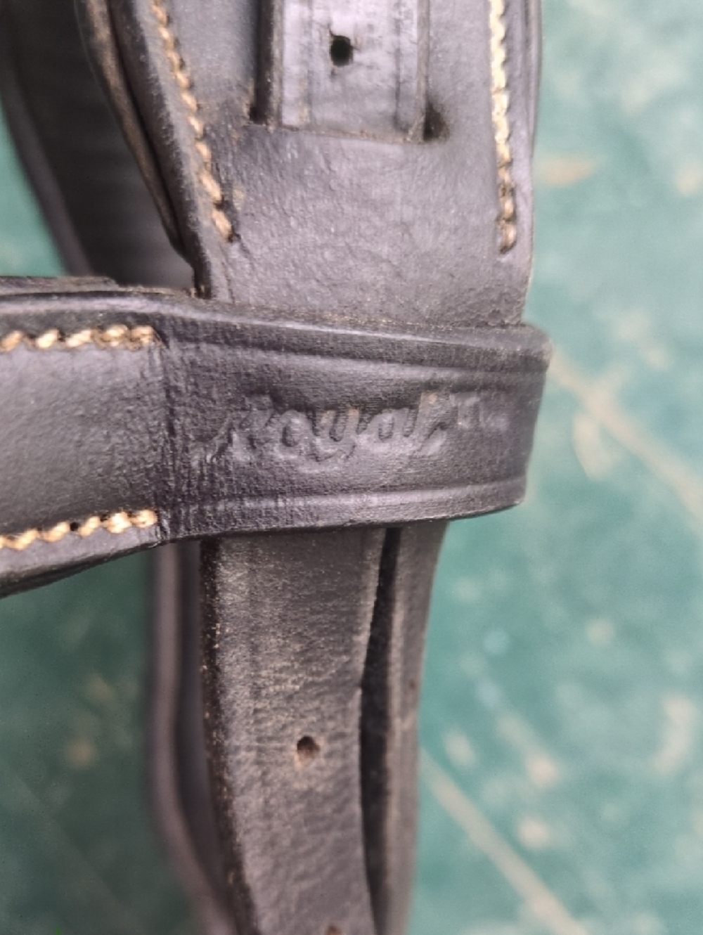 Padded Full Size Black Bridle. No Reins - Picture 2 of 7